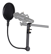 SAMSON PS01 Antipop Pop filter | con cuello de ganso | filtro dual de 4.