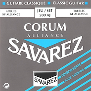 SAVAREZ 500 AJ ALTA ALLIANCE-CORUM Encordado guitarra clasica