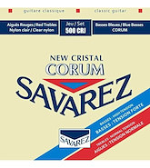 SAVAREZ 500CRJ Encordado guitarra clasica  NORMAL-ALTA NEW CRISTAL-CORUM