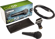 SHURE PGA58-XLR Microfono | Dinamico | Cardiode | p/Voces /Coros | 70Hz - 16