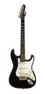 SLICK  GUITARS SL57 STRATOCASTER PICKGUA Stratocaster BK: BLACK