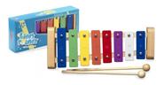 STAGG METAK8 METALOFON STAGG 8 NOTAS DE COLORES-CON BAQUETAS