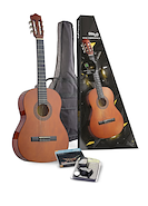 STAGG C542P GUITARRA CLÁSICA 4/4 - TRASTES DE ALPACA - CON FUNDA, AFINAD