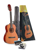 STAGG C530P GUITARRA CLÁSICA 3/4 - TRASTES DE ALPACA - CON FUNDA, AFINAD