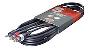 STAGG SYC3MPSB2CM CABLE STAGG RCA-MINIPLUG 3mts