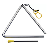 STAGG STTRI4 Triángulo Metálico de 12mm x 4" con golpeador
