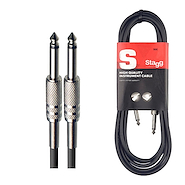 STAGG SGC15 CABLE STAGG PLUG-PLUG 1.5mts