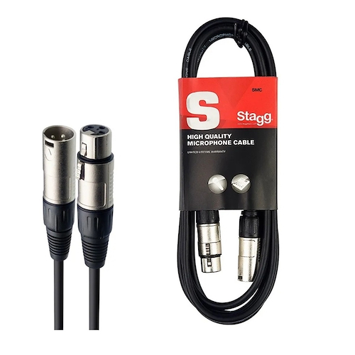 STAGG SMC6 Cable CANON-CANON standard 6mm.- 6 mts.