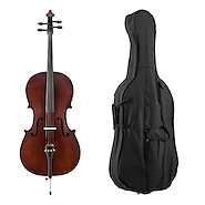 STRADELLA MC601112 VIOLONCELLO 1/2 ESTUDIO- PINO LAMINADO-FUNDA-ARCO