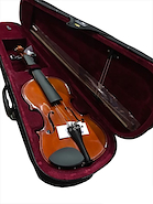 STRADELLA MV141244 VIOLIN 4/4 MACIZO- TAPA PINO SELECCIONADO, FONDO MAPLE- 4 AF