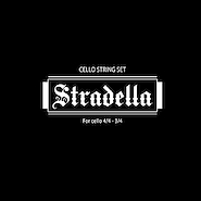 STRADELLA SCELLO ENCORDADO CUERDA DE CELLO SET (Incluye 1era y 2da cuerda de