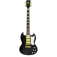 TOKAI SG65SBB GUITARRA ELECTRICA TIPO SG 3 HUMBUCKERS NEGRO