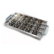 TONKA PLZIC120 Zicuayo Chócalho rectangular 120 sonajas c/ manijas