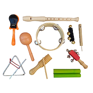 TONKA PLK10 Kit Set instrumentos infantiles 10 elementos con valija
