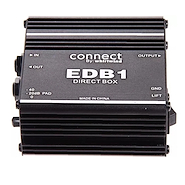 WHIRLWIND EDB1 Caja directa pasiva	 Con atenuador de -40dB, -20 db Pad y 0d
