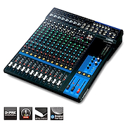 YAMAHA MG16 Mezclador Analógico16 Canales: 10 Mic + 16 Line Input (8 Mon