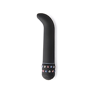 ERO-906 VIBRADOR BLACK 6 STRASS 15X2,7cm