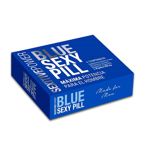 ERO-H597 BLUE SEXY PILL (VIAGRA NATURAL) –4 Cápsulas