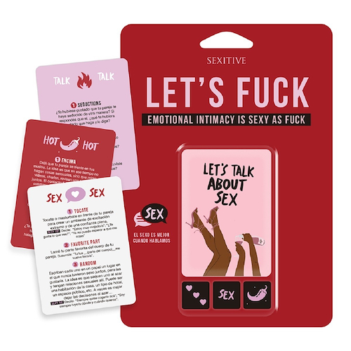 ERO-H796 LET`S FUCK JUEGO DE CARTAS + DADOS