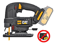 Sierra Caladora Cat 18V 26Mm 3500Rpm S/Carg. S/Bateria Catdx