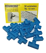 Separador P/Ceramica Ceramicruz T 10Mm X Bolsa 50U