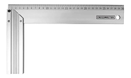 Escuadra De Aluminio Crossmaster Prof 300Mm 12"