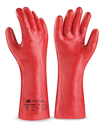 Guante Pvc 35Cm Rojo Deltaplus - 733510