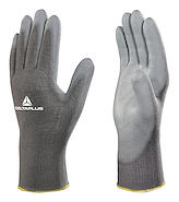 Guante De Poliamida Gris Palma Poliuretano Deltaplus Ve702gr