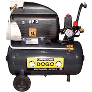 Compresor 2 Hp 50 Lts Especialista Monof. Dogo-Ml