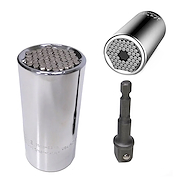 Set Bocallaves Duroll Mul. 11A32 + Adaptador 1/4 Enc1/2 Sbm1