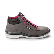 Botin Capri Gray Pu Mujer Talle 44