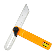 Escuadra plastica Ingco c/burbuja 150 mm