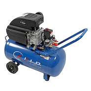Compresor Kld 2,5 Hp 50Lts + Kit 3 piezas