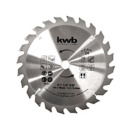 Hoja de sierra kwb circular 184 mm x 16mm 24 dtes. 49586142