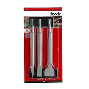 Set de cinceles sds plus KWB x 250 mm 3 unidades