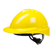 Casco Libus Milenium class c/cremallera amarillo