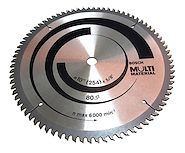 Hoja De Sierra Bosch  Multi 10" 80D 5/8 2608640966