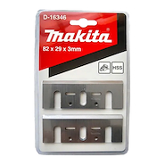 Juego de cuchilla cepillo Makita 82 mm hss D-16346