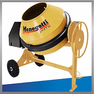 Hormigonera Trompito Volteo 400 Lts Menegotti 2Hp Motor 220V
