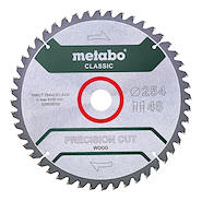 Hoja De Sierra Precision Cut Metabo 254Mm 48D Wz