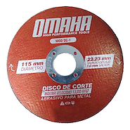 Disco De Corte Abrasivo Omaha P/Metal 115 X 1 Mm (471.Dc-1)