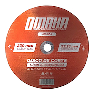 Disco De Corte Abrasivo Omaha P/Metal 230 X 1.6 Mm (471.Dc-4