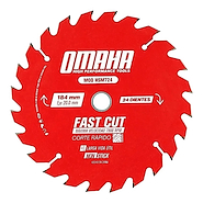 Hoja De Sierra Omaha P/Madera 184 Mm 24 D. Corte Rapido 471.