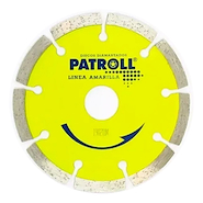 Disco Patroll Segmentado De 180 Mm Linea Amarilla