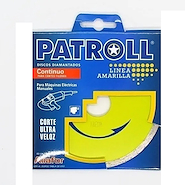 Disco Patroll Continuo De 180 Mm Linea Amarilla