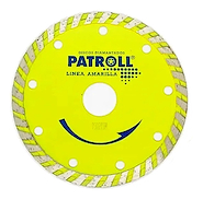 Disco Patroll Turbo De 115 Mm Linea Amarilla