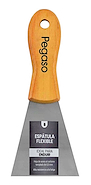 Espatula Pegaso Cabo De Madera 8 Cm Ultra Flexible Euf-8