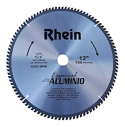 Hoja De Sierra Circular Rhein 12 X 100 Widia P/Aluminio. 562