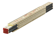 Metro De Madera Sola Plegable Abedul 1 Mts H1/6