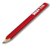 Lapiz Sola Carpintero Zb 30 Rojo